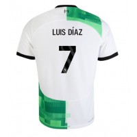 Maglie da calcio Liverpool Luis Diaz #7 Seconda Maglia 2023-24 Manica Corta